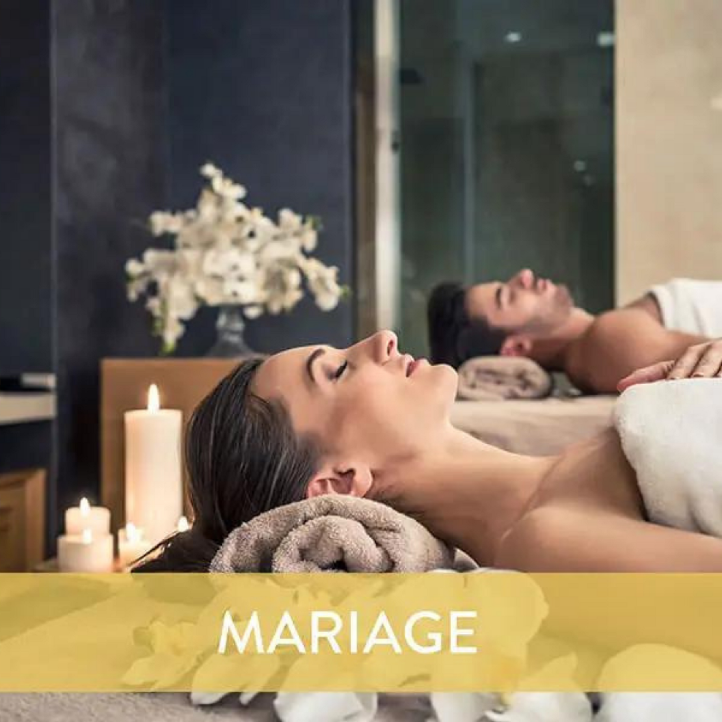 Massage pour 2 et Accès au Spa pour jeunes mariés