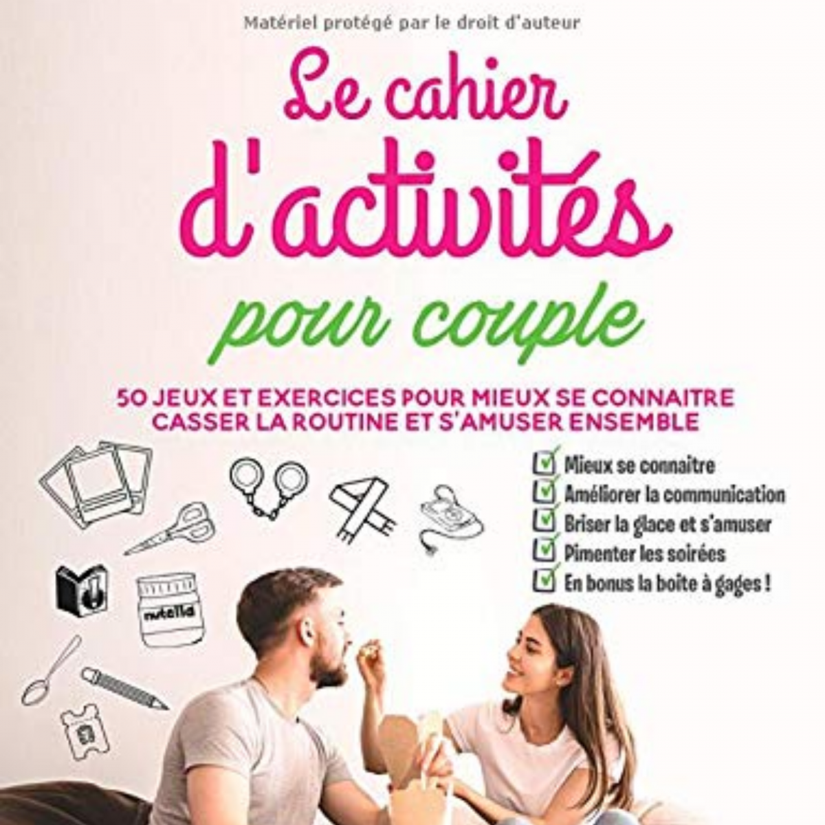 Buy Mon carnet de jeux coquins pour couple: Cahier d'activités