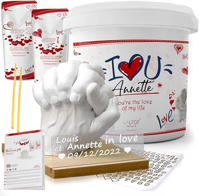 Kits de moulage « pour Famille » TRIO – 3D Hand Design