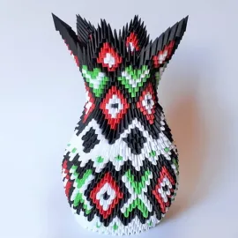 Kit Origami 3D - Vase Inca