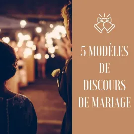 Offrez des lettres d'amour ! - pack de DISCOURS DE MARIAGE – 5 modèles inédits