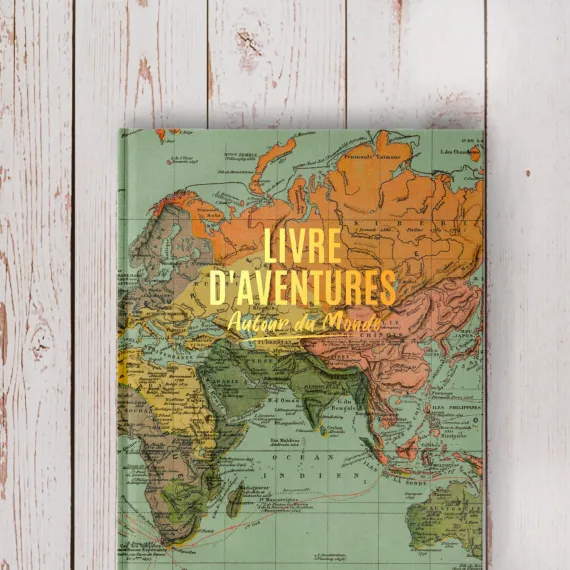 LIVRE D'AVENTURES AUTOUR DU MONDE